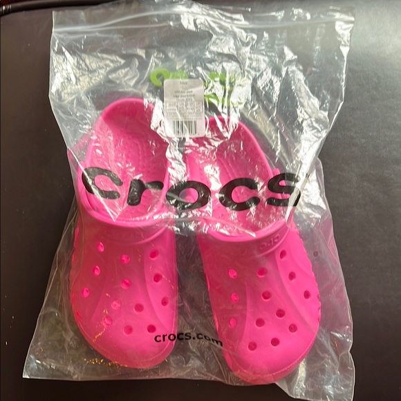 CROCS Shoes - CROCS Baya electric pink size 10